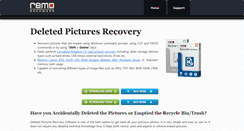 Desktop Screenshot of deletedpicturesrecovery.com